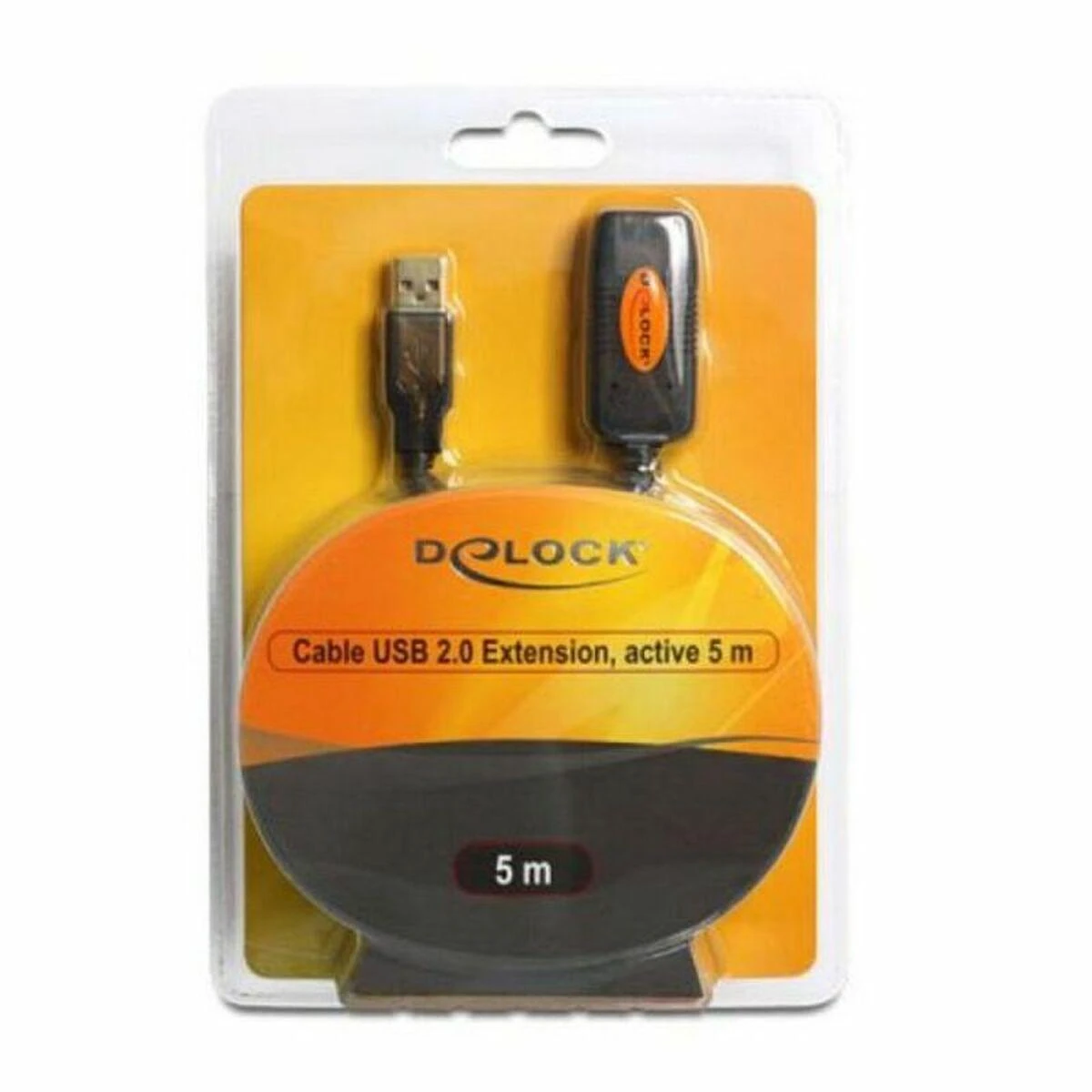 DELOCK kabelio USB 2.0 plėtinys. aktyvus 5m