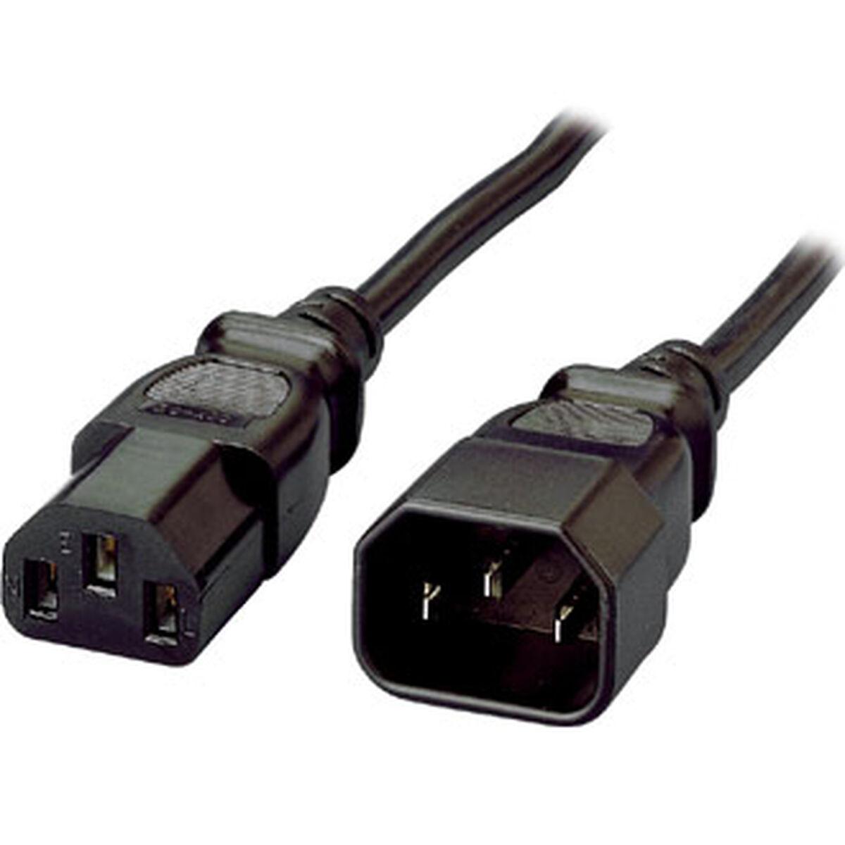 Hama Equip šaldymo prietaisų prailginimo kabelis IEC C14 - > IEC C13 St / BU 1,80 m, plastikinis maišelis (112100)