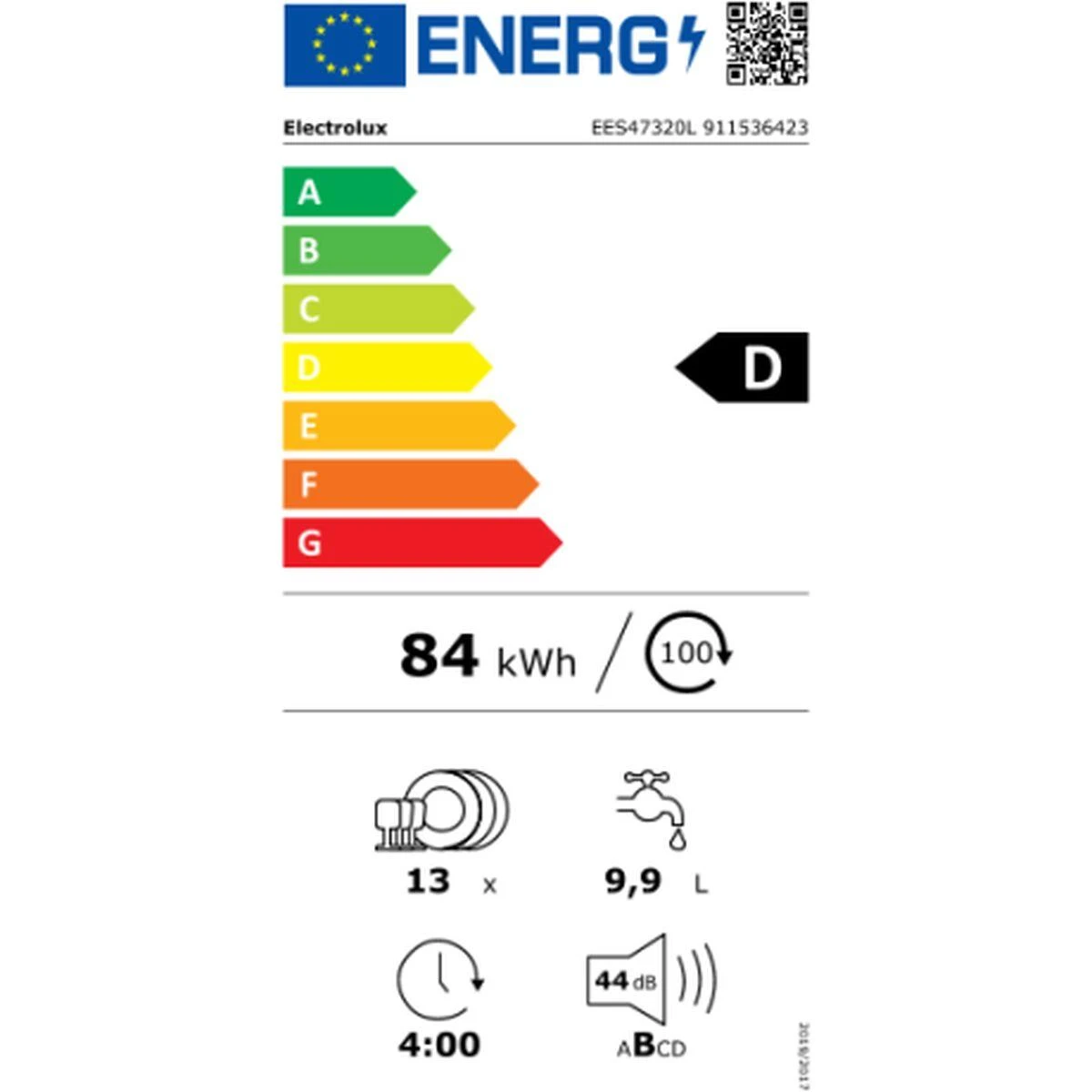 Indaplovė Electrolux EES47320L
