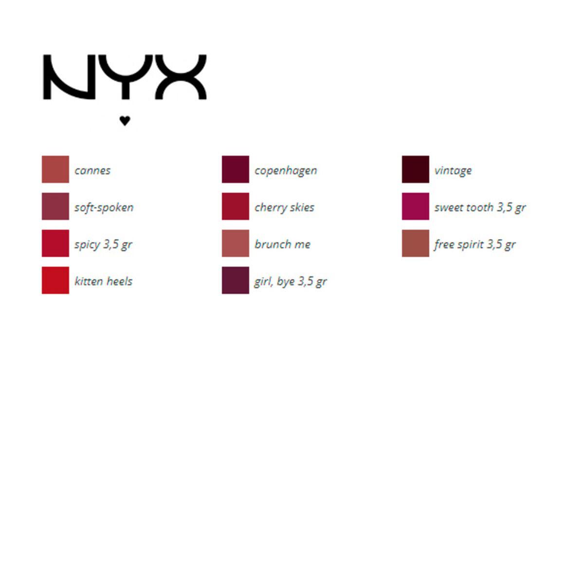 NYX PMU SUEDE MATTE LIP LNR BE DVASIŲ