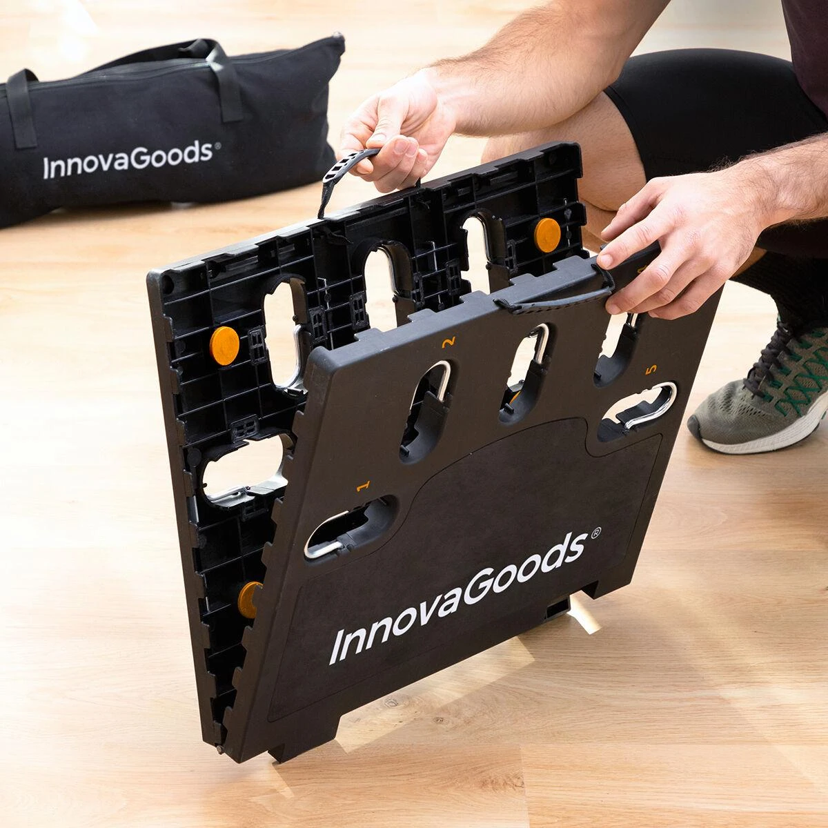 „InnovaGoods“ integruota nešiojama treniruočių sistema su pratimų vadovu „Gympak Max InnovaGoods“