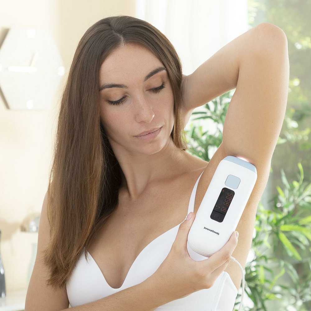 Intensyvus impulsinių šviesų plaukų šalintojas su priedais Ipylator InnovaGoods (Naudoti A)