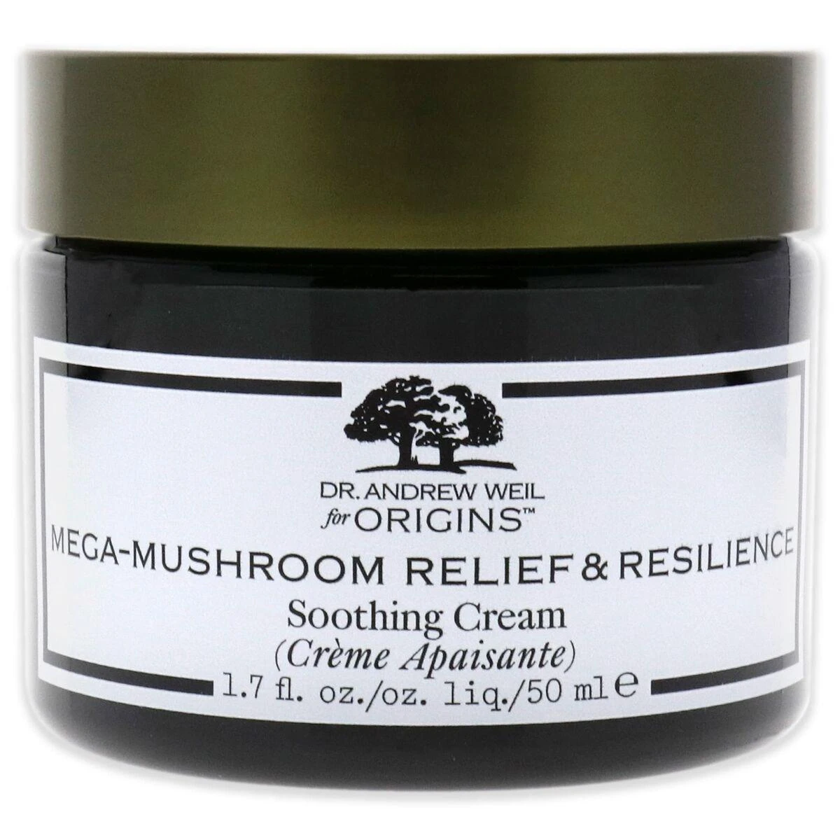Origins Dr. Andrew Weil for Origins Mega-Mushroom Relief & Resilience Soothing Kreminis raminamasis ir drėkinamasis kremas, 50 ml