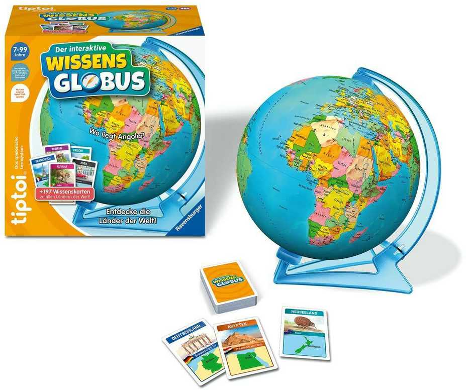 Ravensburger tiptoi Der interaktive Wissens-Globus