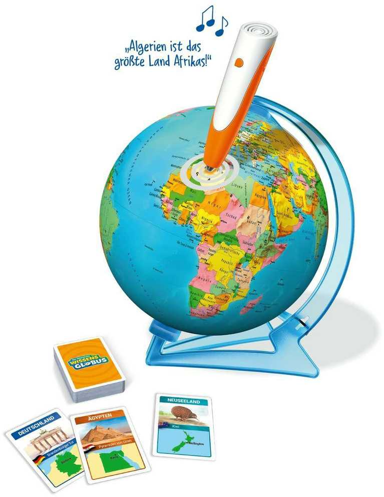 Ravensburger tiptoi Der interaktive Wissens-Globus