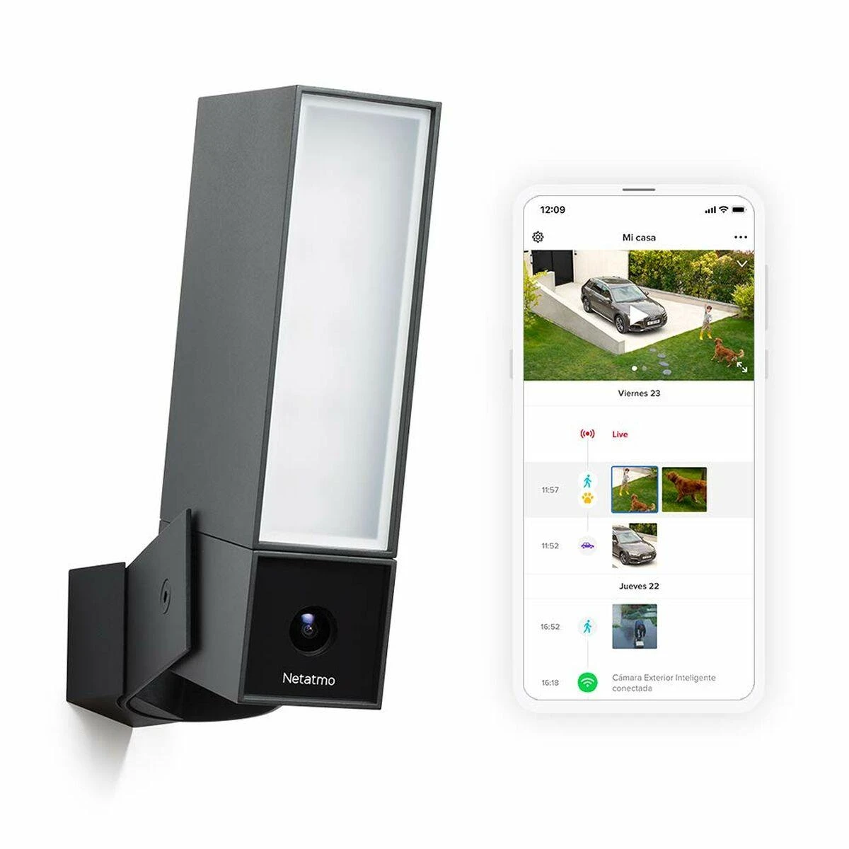 Netatmo Smart lauko kamera