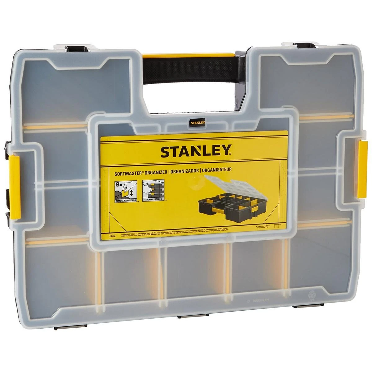 Įrankių dėžė L su išimamomis pertvaromis, Stanley