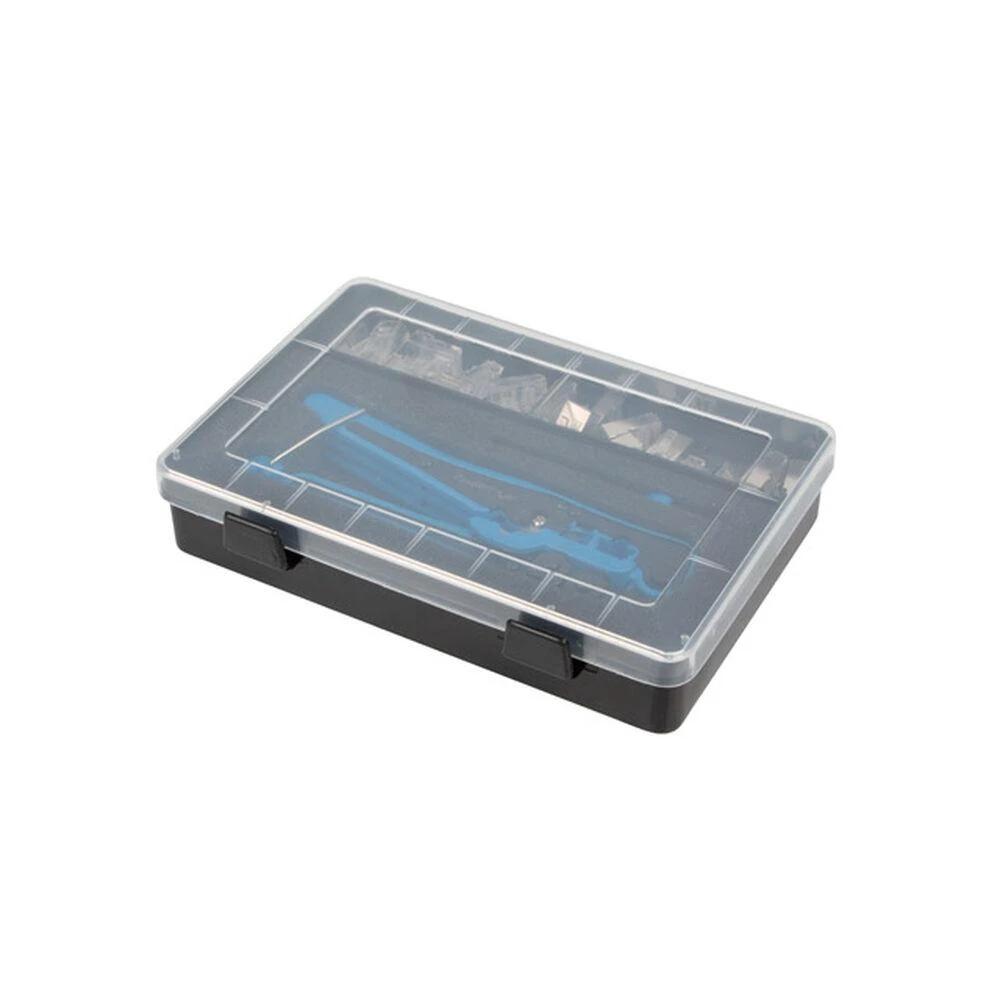 LANBERG NT-0303 Lanberg presavimo įrankių rinkinys su RJ45 jungtimis ekranuotais ir neekranuotais