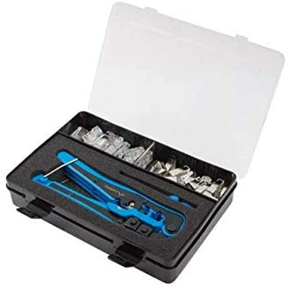 LANBERG NT-0303 Lanberg presavimo įrankių rinkinys su RJ45 jungtimis ekranuotais ir neekranuotais