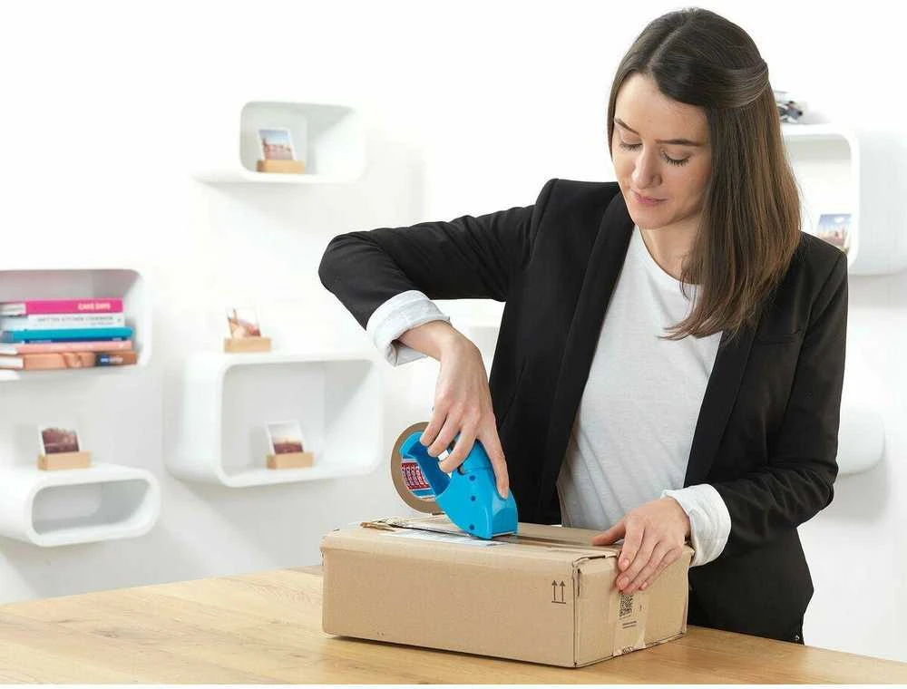 TESA JUOSTOS DISPENSERIS PACK-N-GO MĖLYNAS