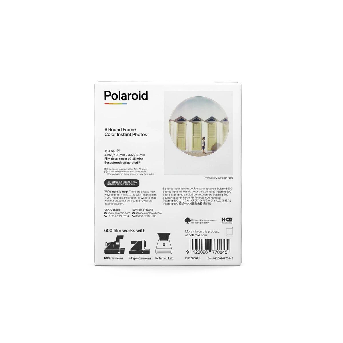POLAROID SPALVOTA PLĖVELĖ 600 RĖMŲ