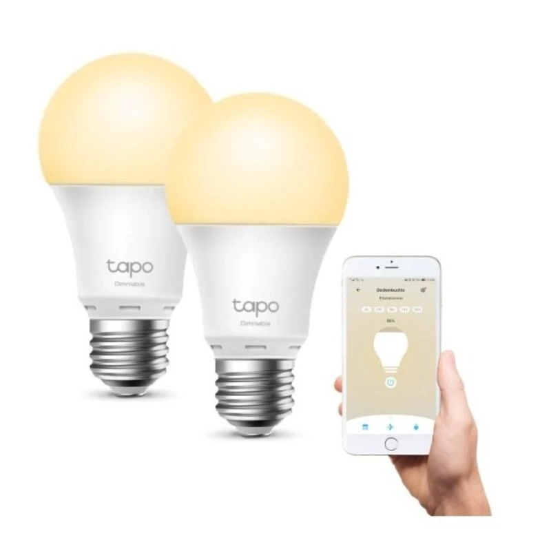 TP-Link Smart LED lemputė TP-Link Tapo L510E Wifi 8,7 W E27 60 W 2700k (2 uds)