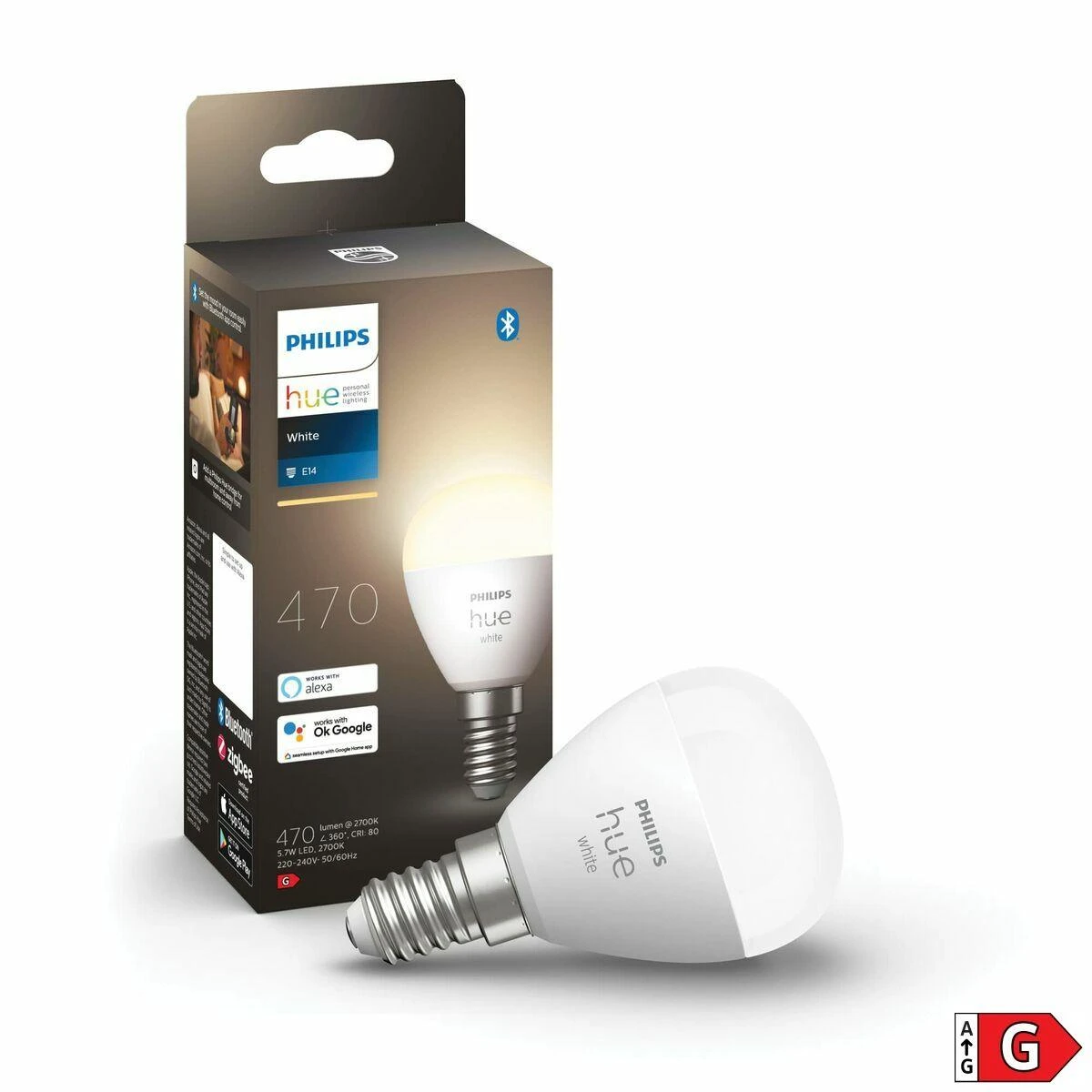 Philips Hue E14 5.7W BT rutulyje