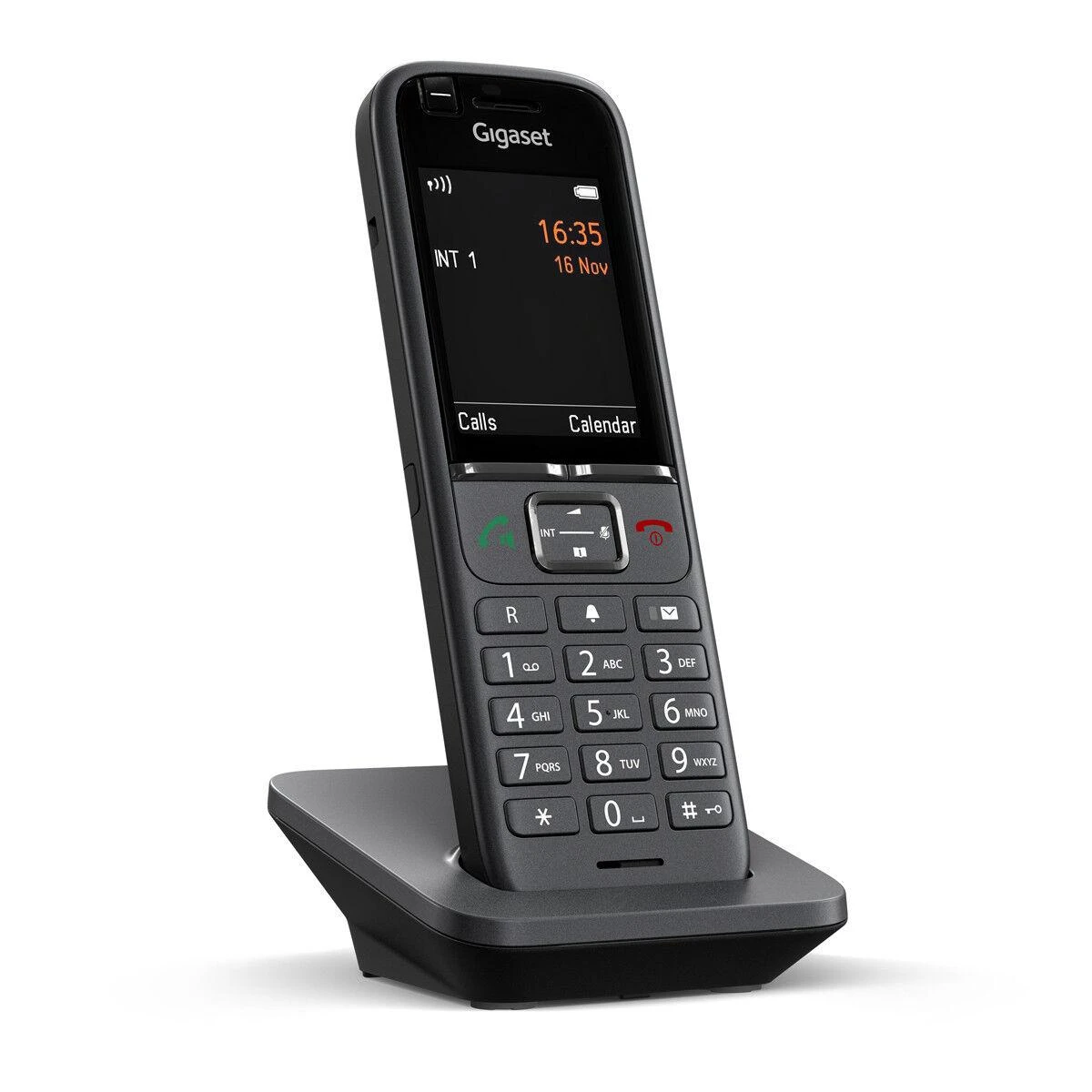 Gigaset S700H PRO DECT telefono skambintojo ID antracitas (Pažeista pakuotė)