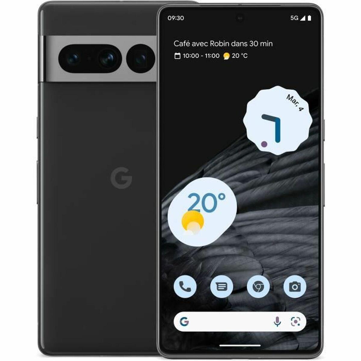 Google Pixel 7 5G Android išmanusis telefonas su 8/128 GB atmintimi, Juodos spalvos