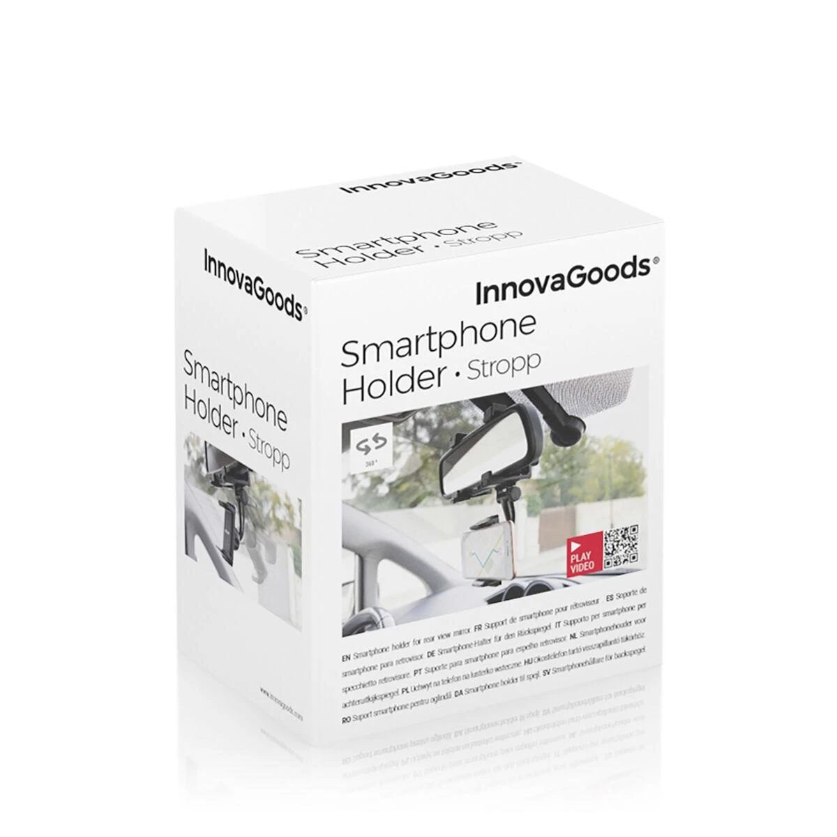 InnovaGoods Laikiklis na Smartfona do Lusterka Wstecznego Stropp InnovaGoods