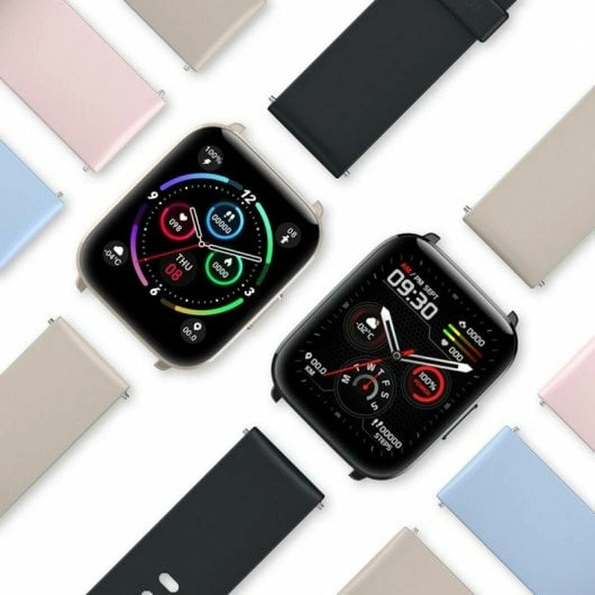 Išmanusis laikrodis Mibro Watch C2, Kreminės spalvos