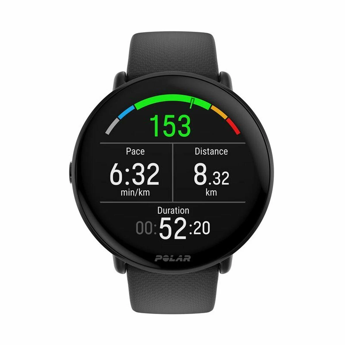 Išmanusis laikrodis Polar Ignite 3, S-L dydžio, Juodos spalvos