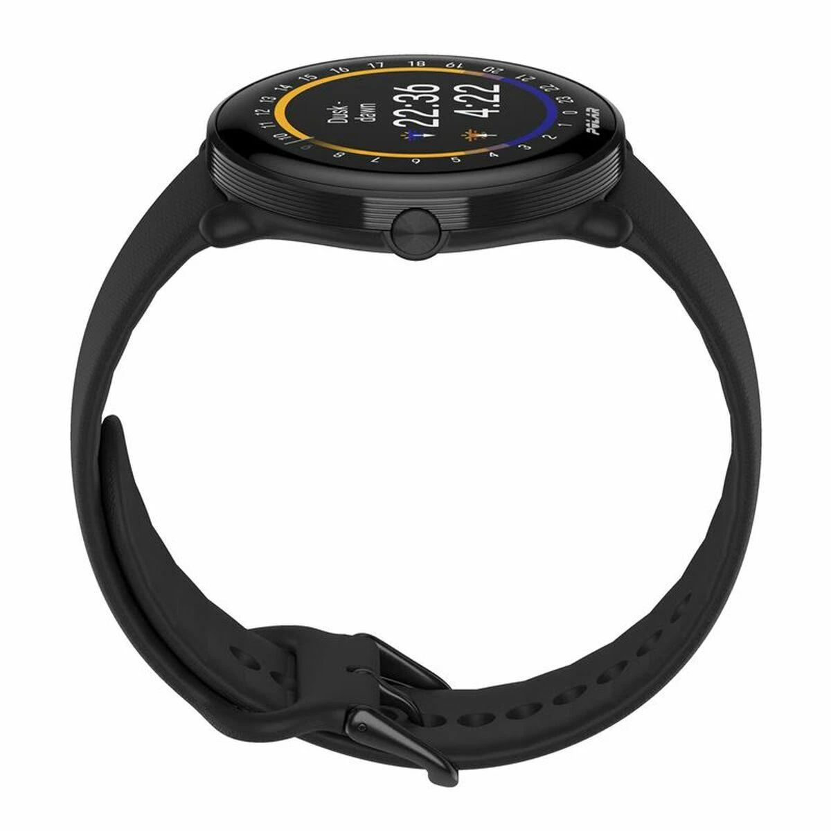 Išmanusis laikrodis Polar Ignite 3, S-L dydžio, Juodos spalvos