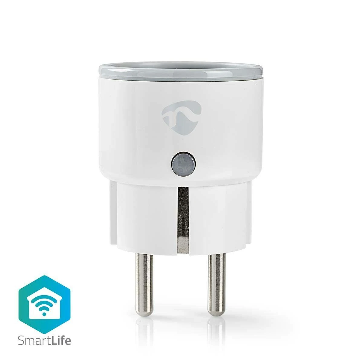 Nedis WLAN Smartplug (WIFIP110FWT) - Energieüberwachung, 10 A