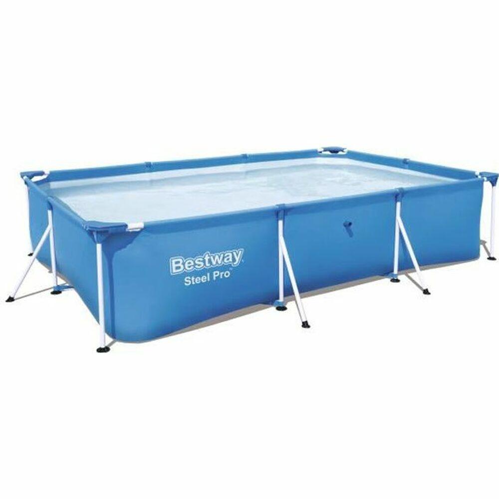 Bestway Steel Pro 56404 antžeminis baseinas Karkasinis baseinas Stačiakampis 3300 L Mėlyna