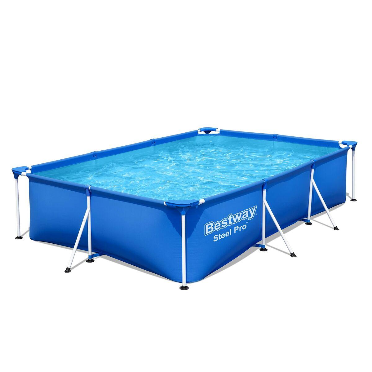 Bestway Steel Pro 56404 antžeminis baseinas Karkasinis baseinas Stačiakampis 3300 L Mėlyna