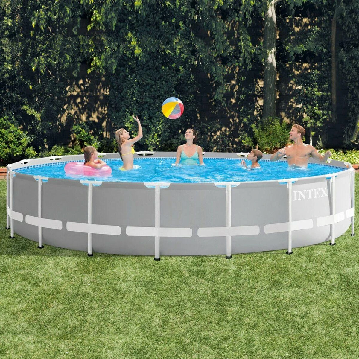 INTEX karkasinis baseinas PRISM FRAME POOL 26732NP 549x122cm