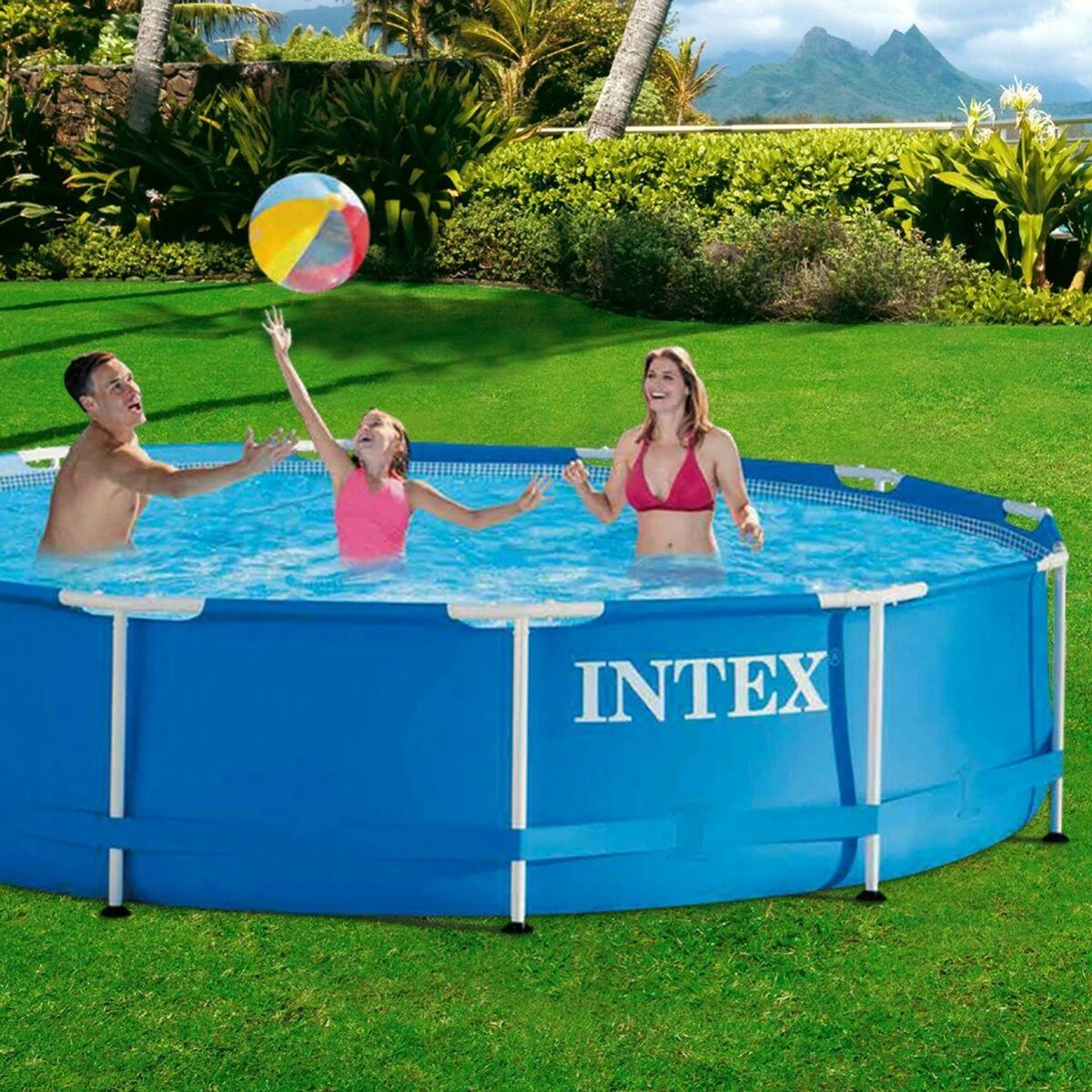 Surenkamas baseinas INTEX 366x76 cm