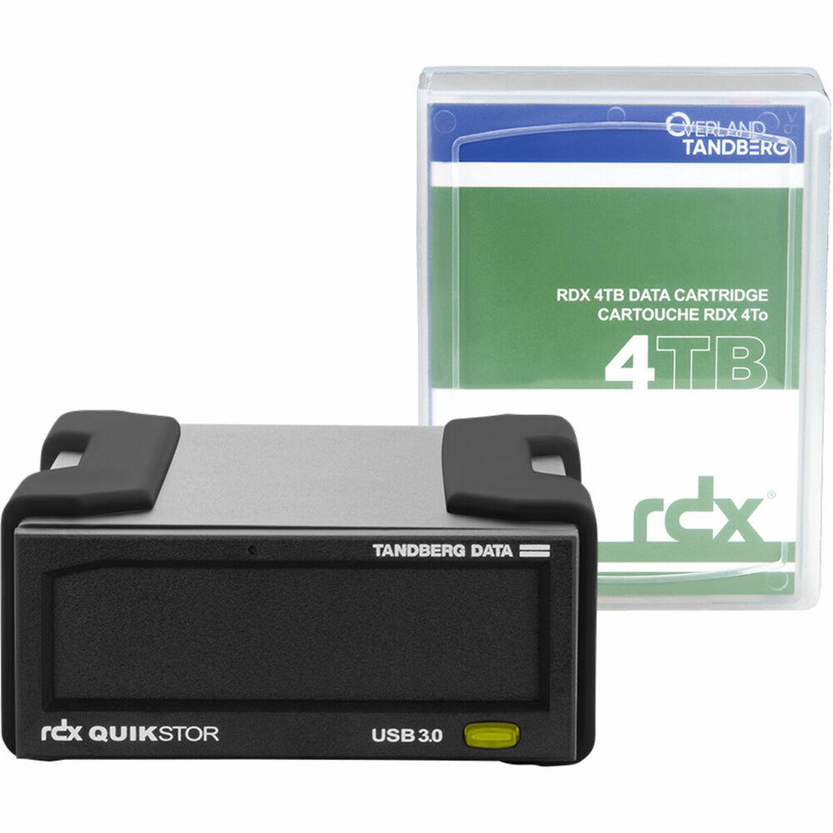 Serveris Tandberg RDX išorinis rinkinys 4 TB kasetė USB3+ - 4000 GB - 3,5 colio