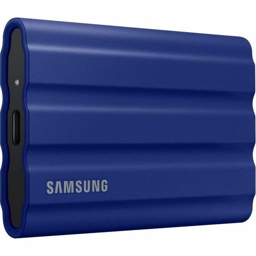 Išorinis kietasis diskas SSD SAMSUNG T7/1TB/USB 3.2/Rašymo greitis 1000 MB/sek/Skaitymo greitis 1050 MB/sek/MU-PE1T0R/EU