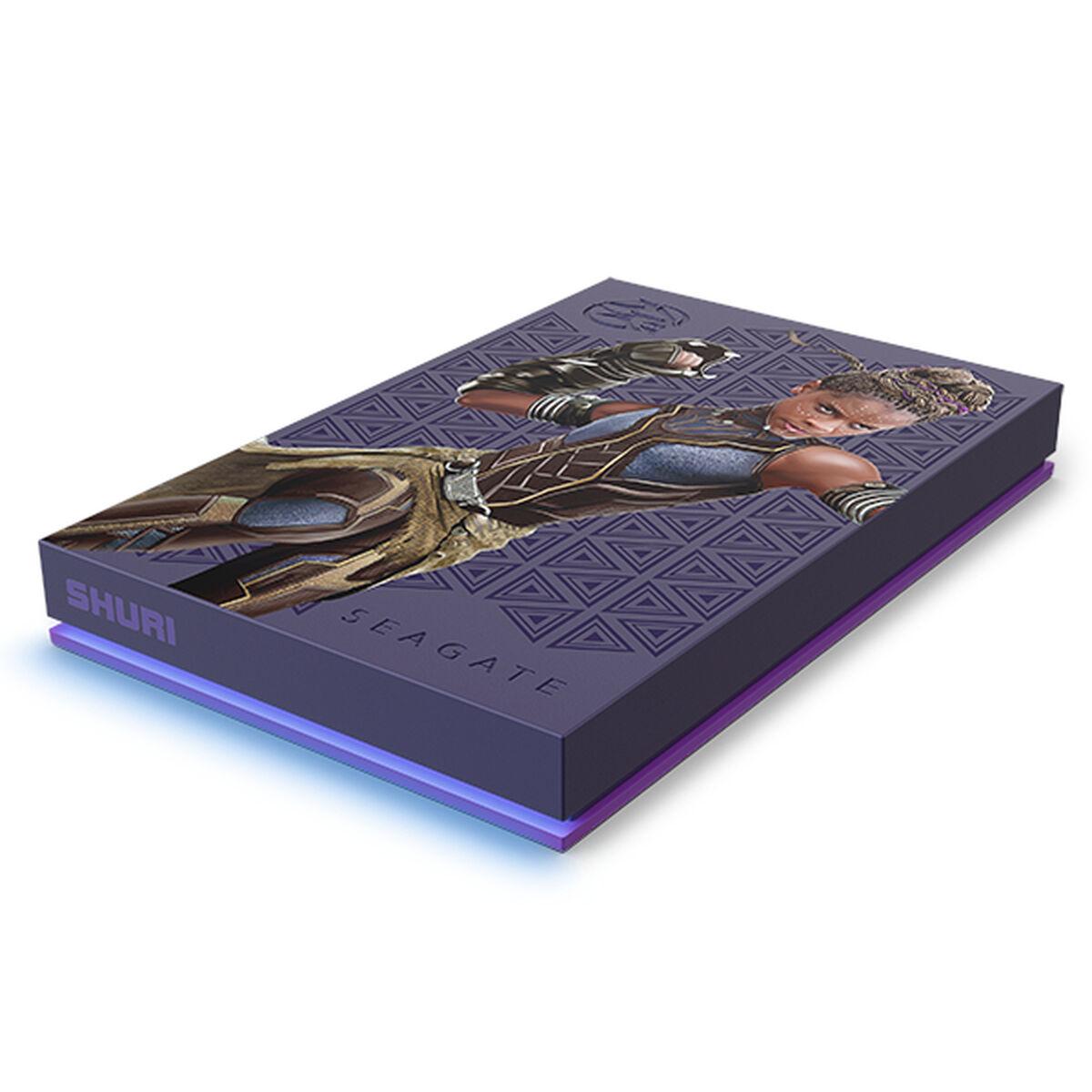 Kietasis diskas Dysk zewnętrzny HDD Seagate FireCuda Gaming HDD - Okoye Special Edition 2TB Violetinis (STLX2000402)