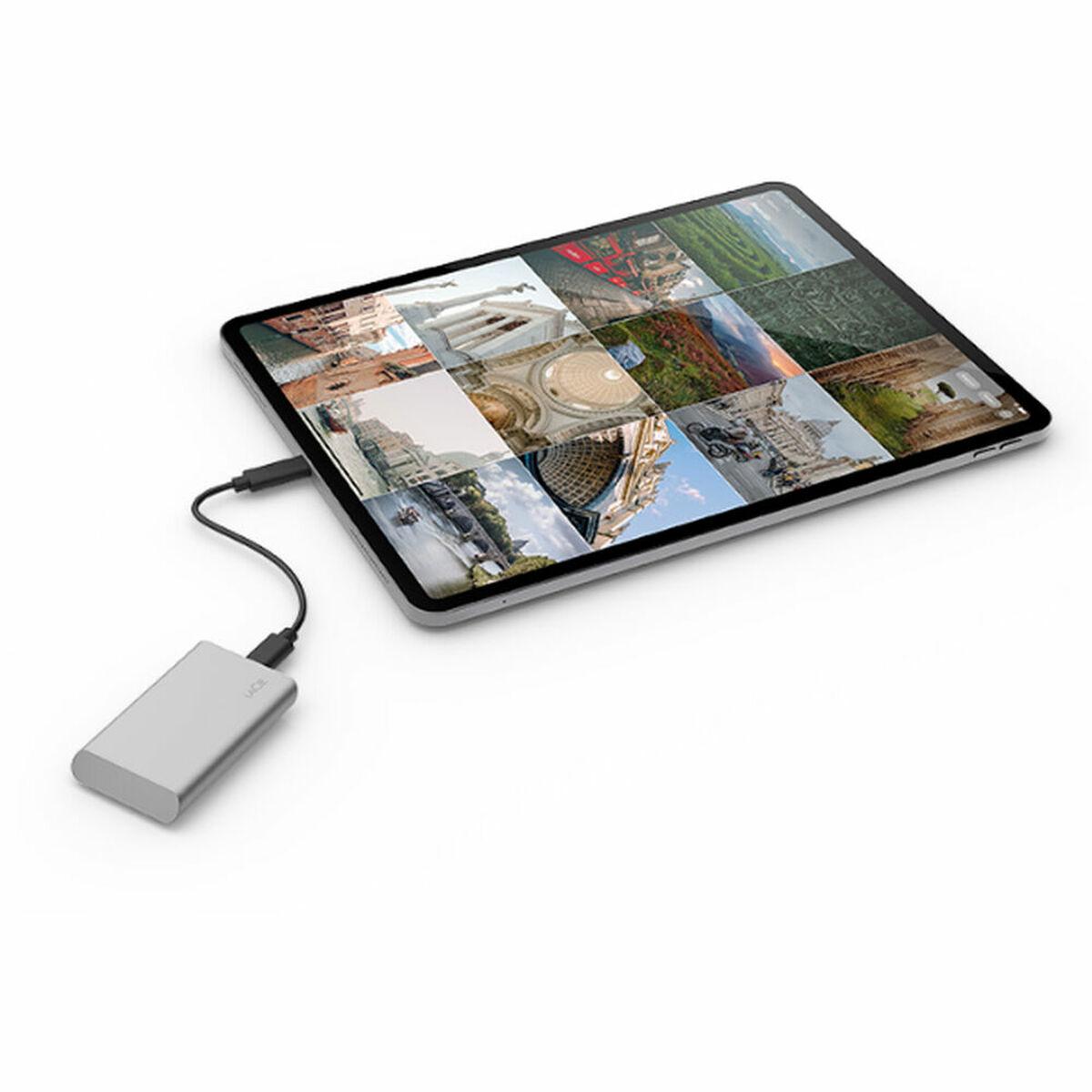 Kietasis diskas LaCie išorinis nešiojamas SSD v2 (2,5 colio / 1 TB / USB 3.1 C tipo)