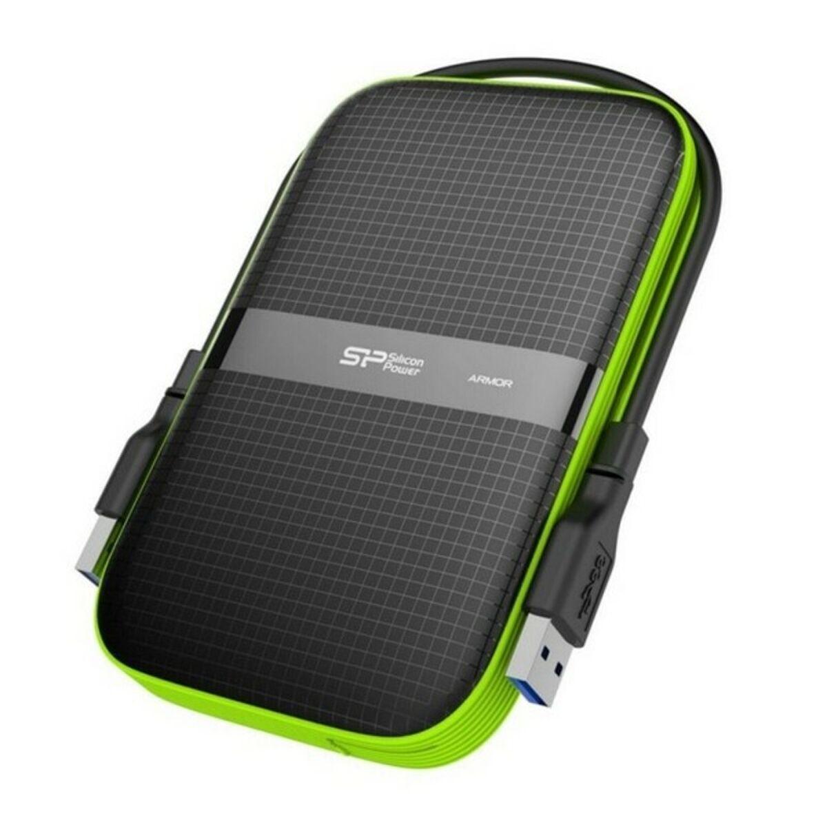 SILICON POWER COMPUTER & COMMUNICAT SILICONPOW SP040TBPHDA60S3K Išorinis kietasis diskas HDD Silicon Power Armor A60 2.5 4TB USB 3.0, IPX4, Juodas