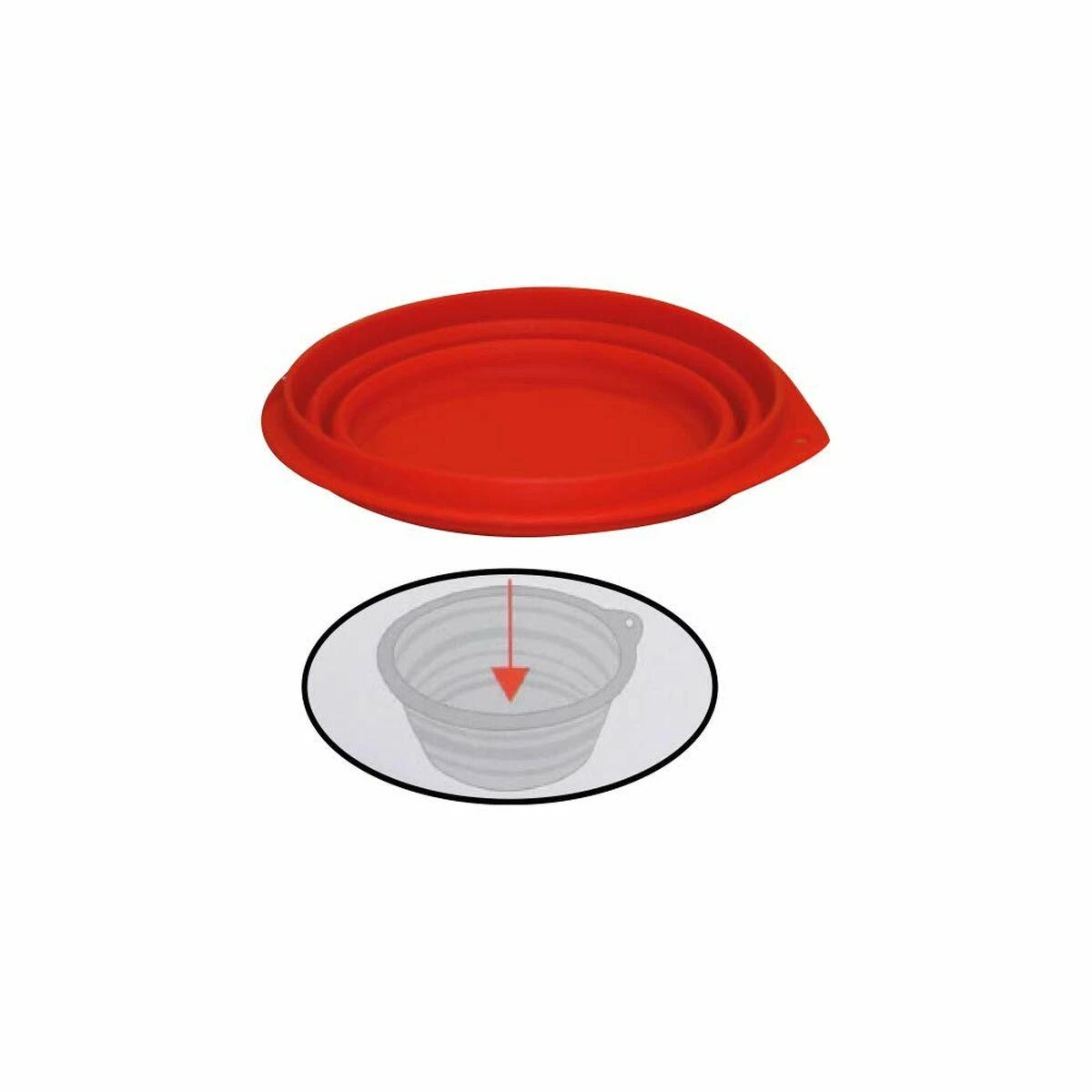 Croci Travelling bowl kelioninis dubenėlis 500ml
