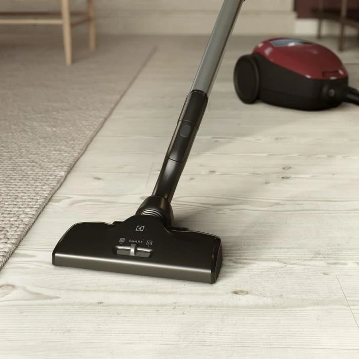 Electrolux Dulkių siurblys PD82-ANIMA Pure D8 Bagled, Galia 600 W, Dulkių talpa 3,5 L, Raudona