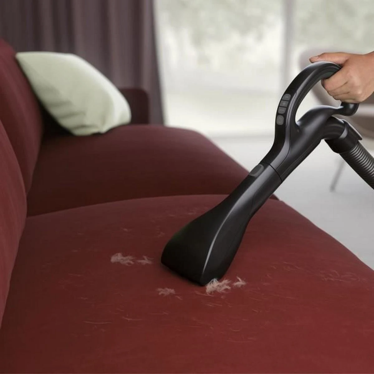 Electrolux Dulkių siurblys PD82-ANIMA Pure D8 Bagled, Galia 600 W, Dulkių talpa 3,5 L, Raudona