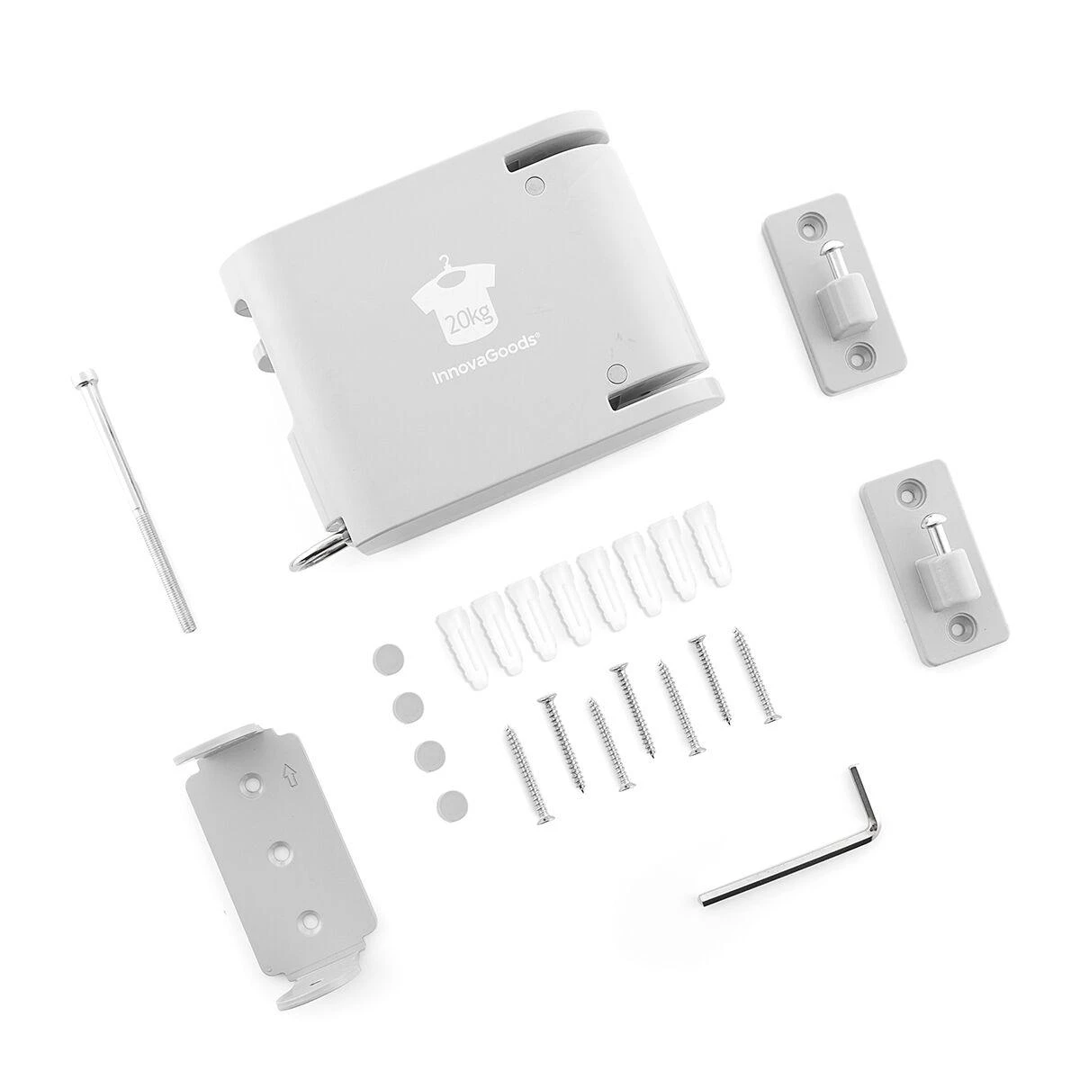 Ištraukiama drabužių džiovyklė - virvė Raclox InnovaGoods