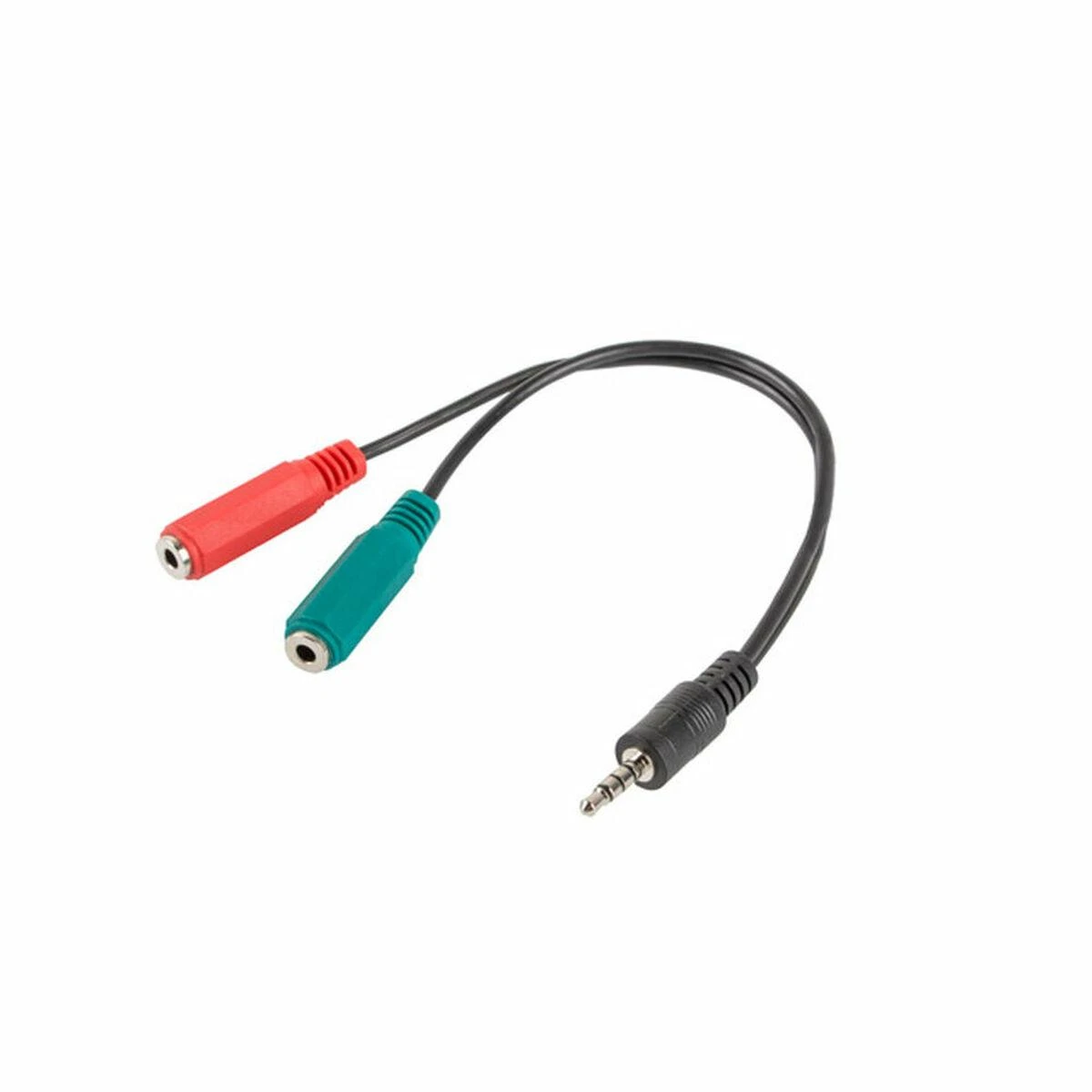 LANBERG AD-0023-BK adapteris Jack Stereo Mini 4 kontaktų >Jack Mini