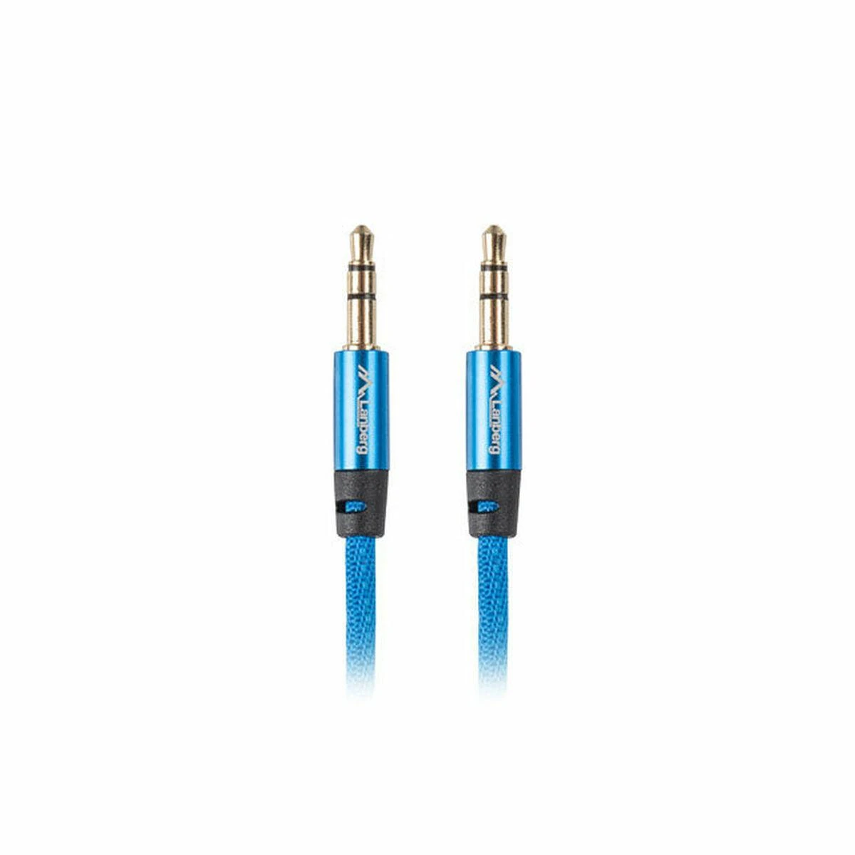 LANBERG CA-MJMJ-10CU-0020-BL Premium Cable Audio Mini lizdas, 3,5 mm 3 kontaktų. 2 m į pietus