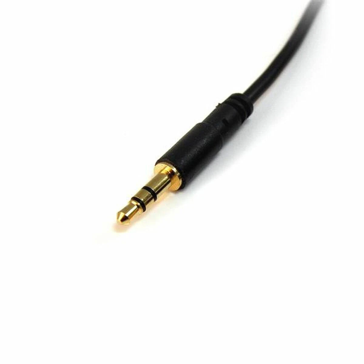3.5 mm audio kabelio antgalis su auksine jungtimi