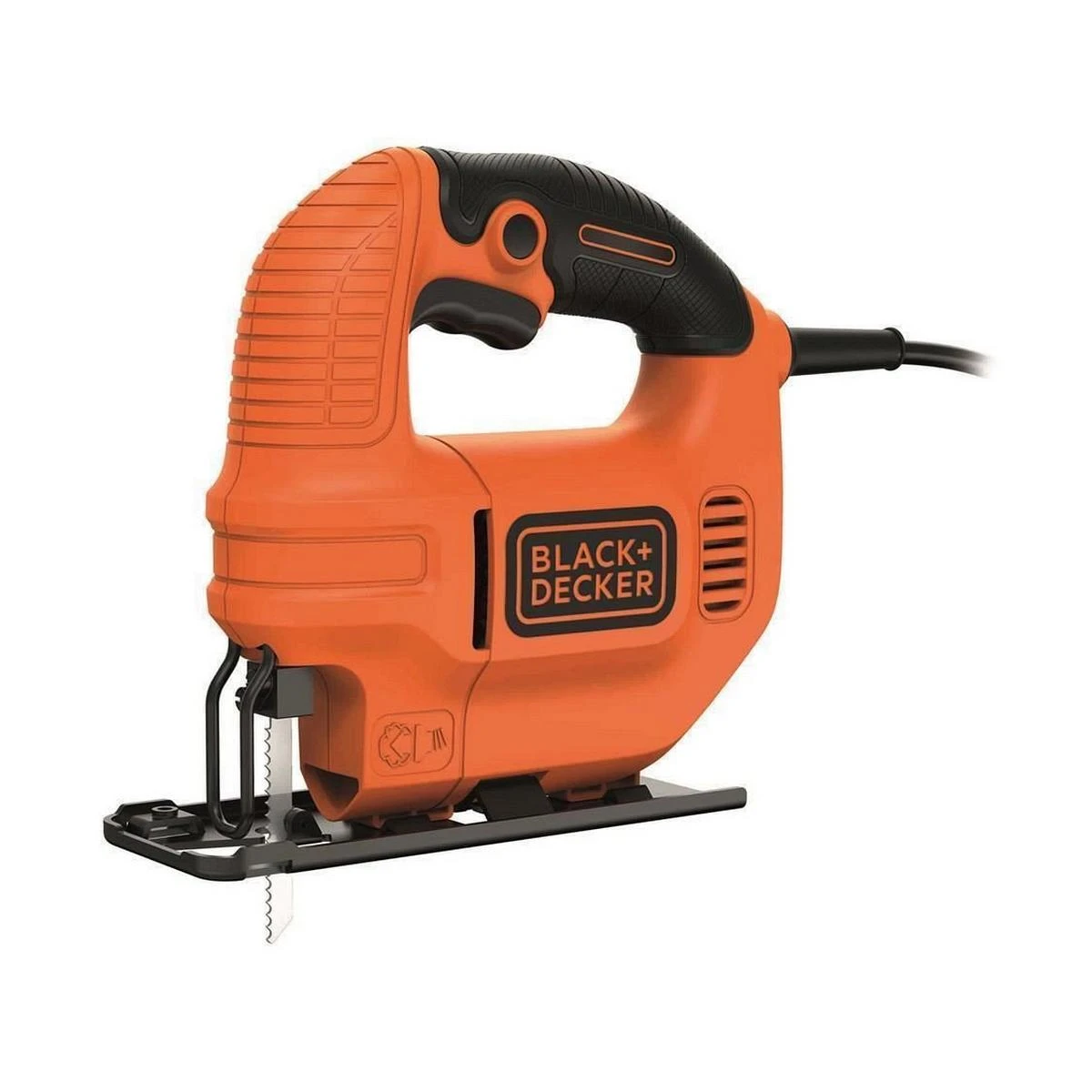 Black & Decker Juodas & Decker Siaurapjūklis KS501EK 65 mm 400W, Juodas & Decker