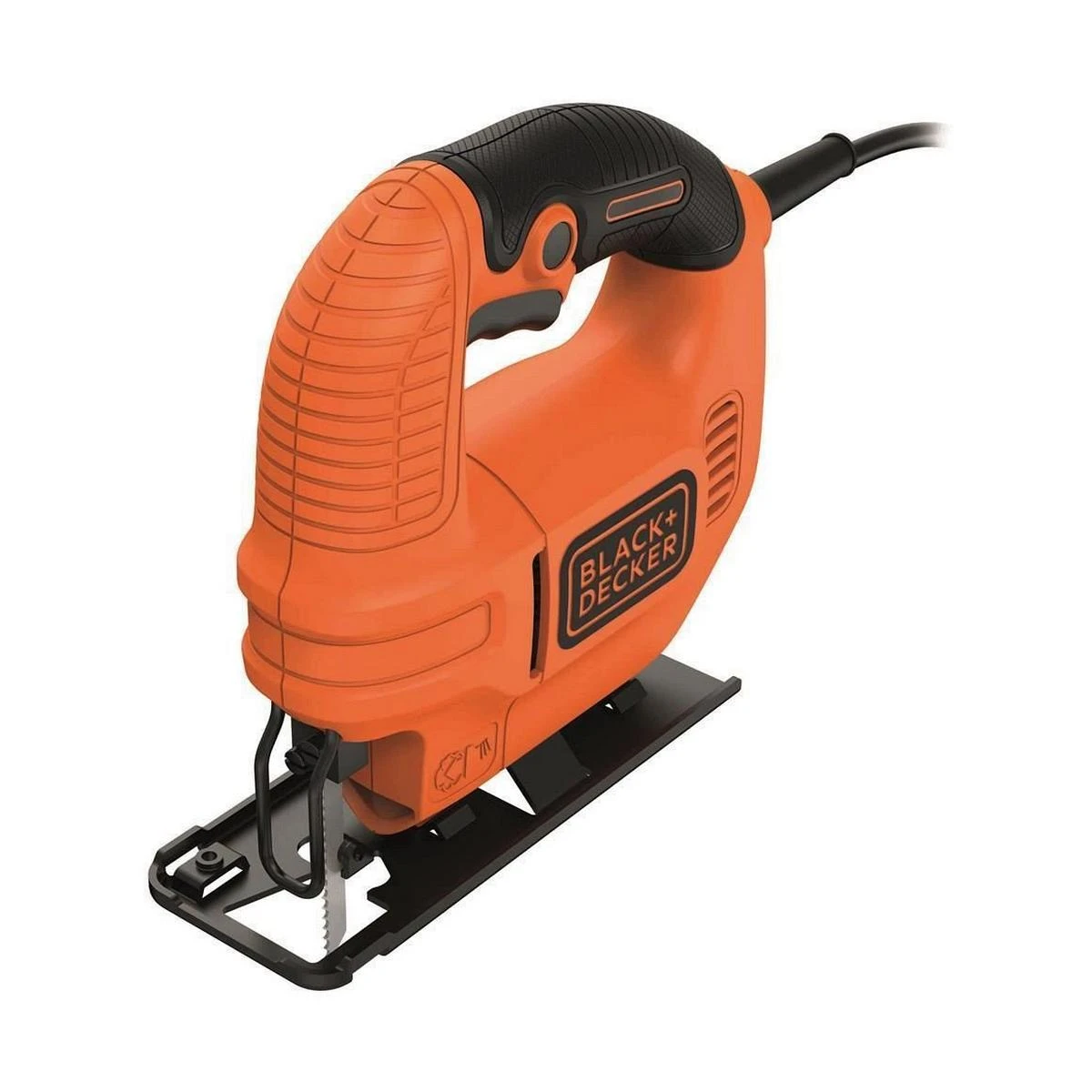 Black & Decker Juodas & Decker Siaurapjūklis KS501EK 65 mm 400W, Juodas & Decker