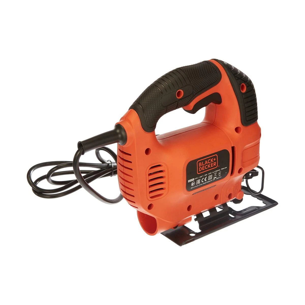 Black & Decker Juodas & Decker Juodas & DECKER Siaurapjūklis | KS701PEK-QS | 520 W