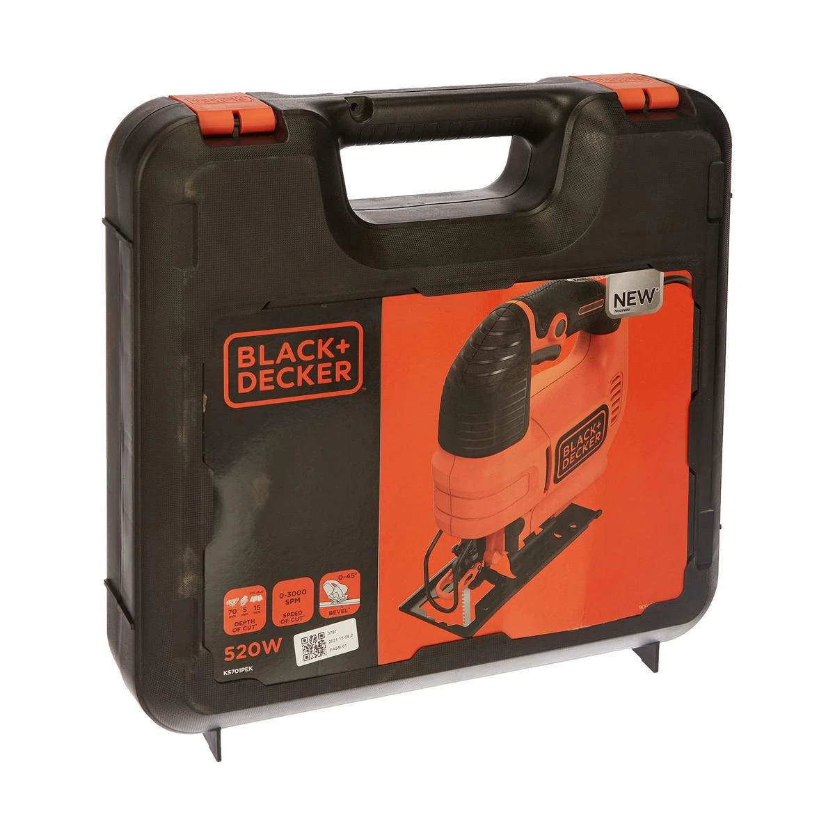 Black & Decker Juodas & Decker Juodas & DECKER Siaurapjūklis | KS701PEK-QS | 520 W