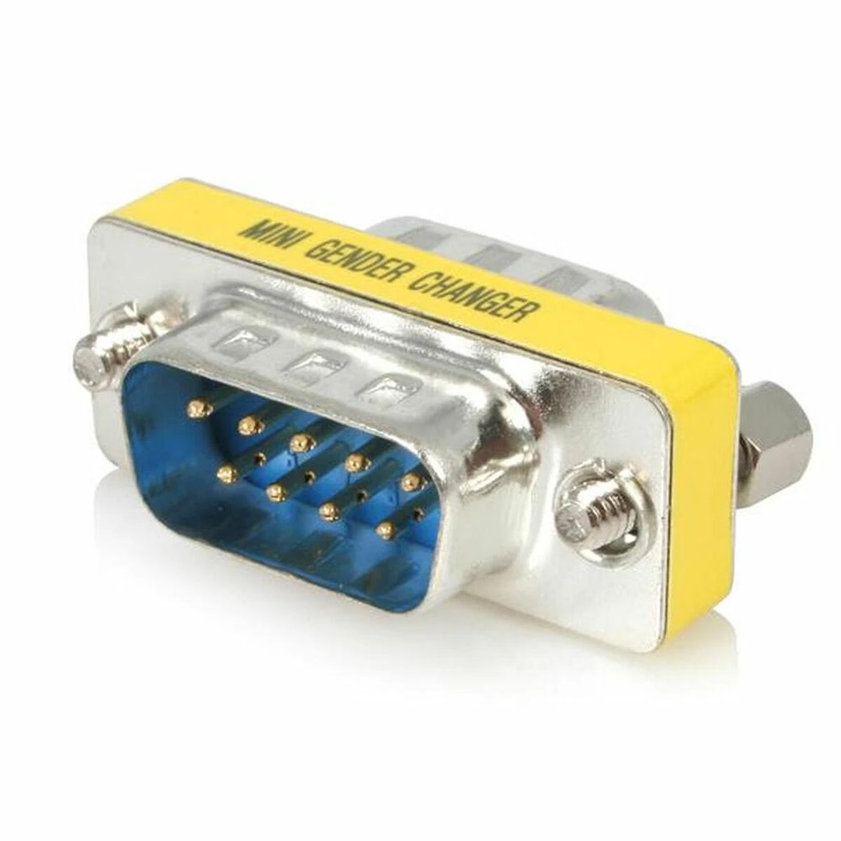 DB9 adapteris su geltonu korpusu