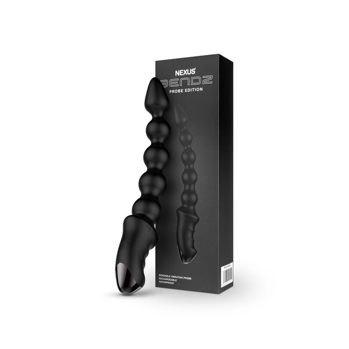 Nexus - Bendz Bendable Vibrator Anal Probe Edition Juodas