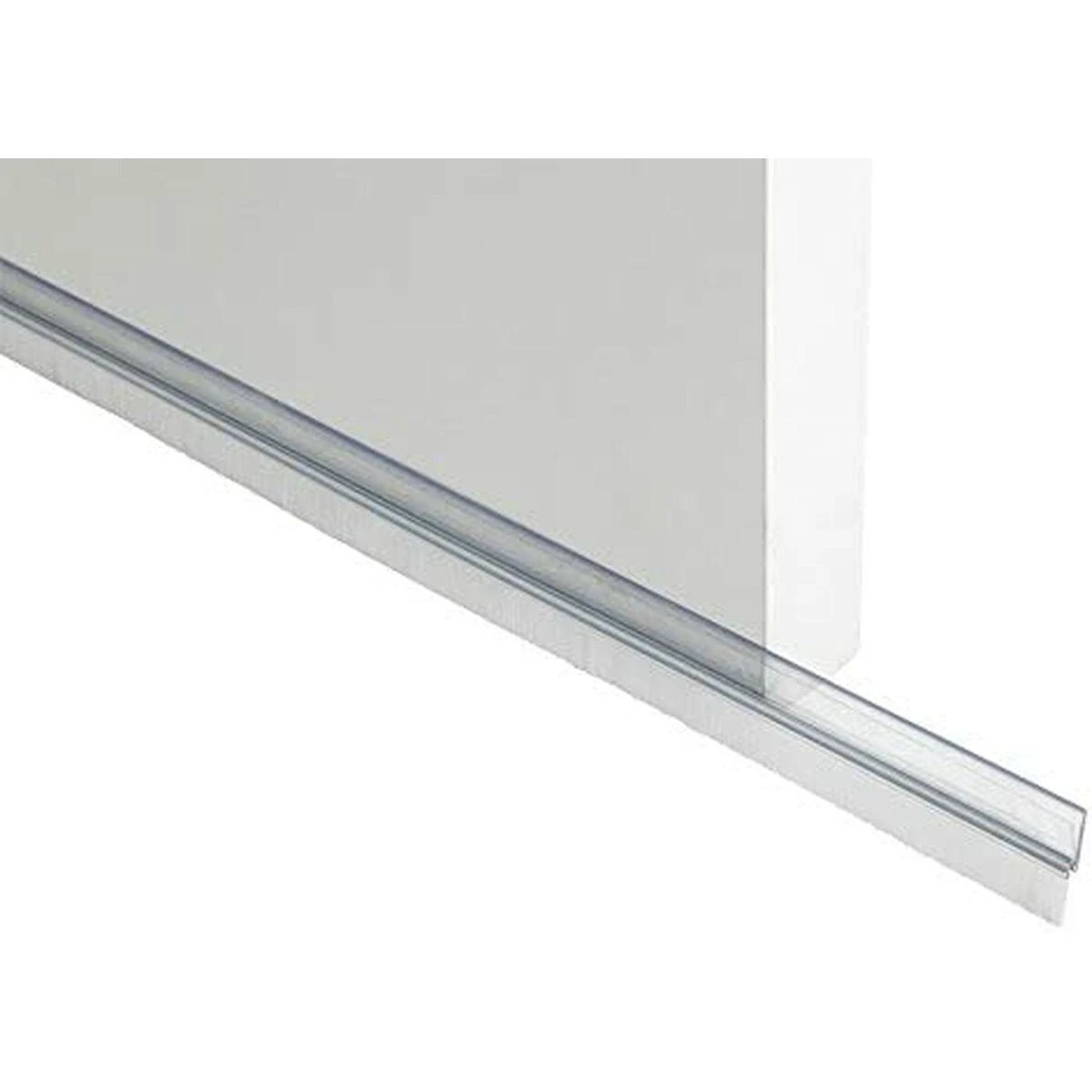 TESA USZCZELKA SZCZOTKOWA POD DRZWI 1m x 37mm PRZEZROCZYSTA