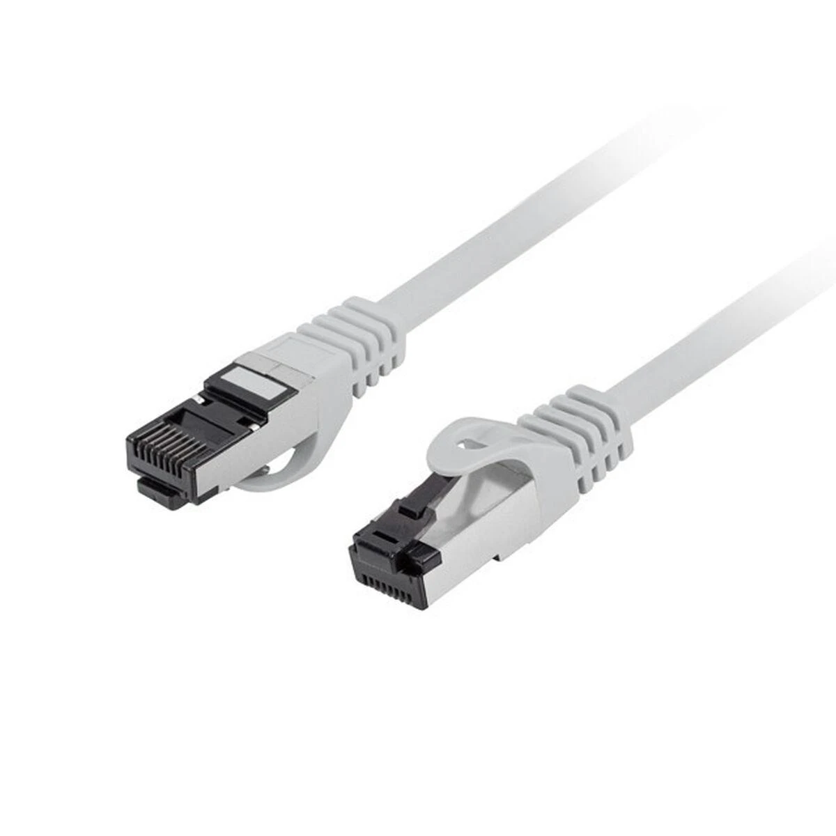 LANBERG patchcord cat.8.1 S/FTP LSZH CU 1m pilkas