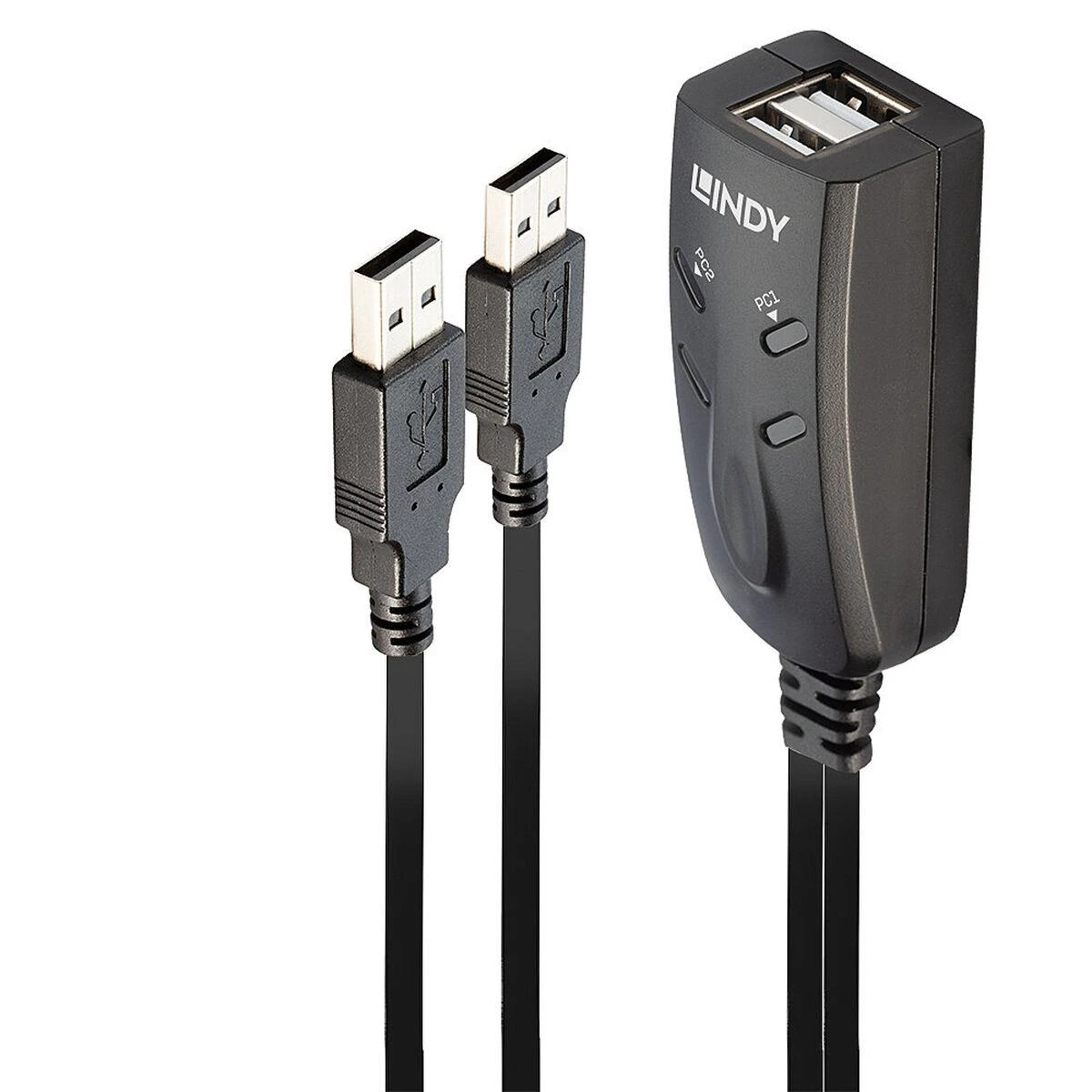KVM Jungiklis - Lindy 32165 2 Prievadų USB KM Jungiklis