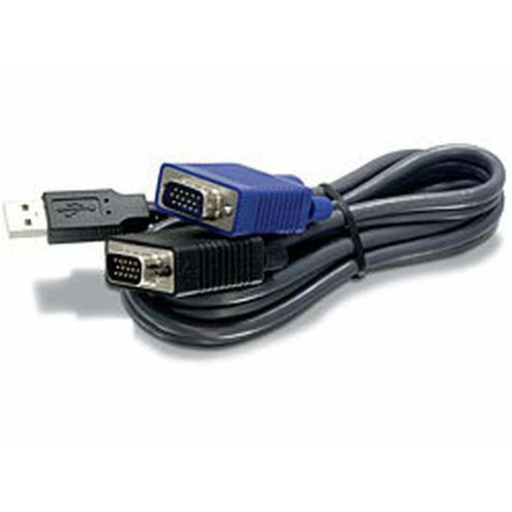 TRENDnet 1,8m KVM kabelis su VGA ir USB jungtimis